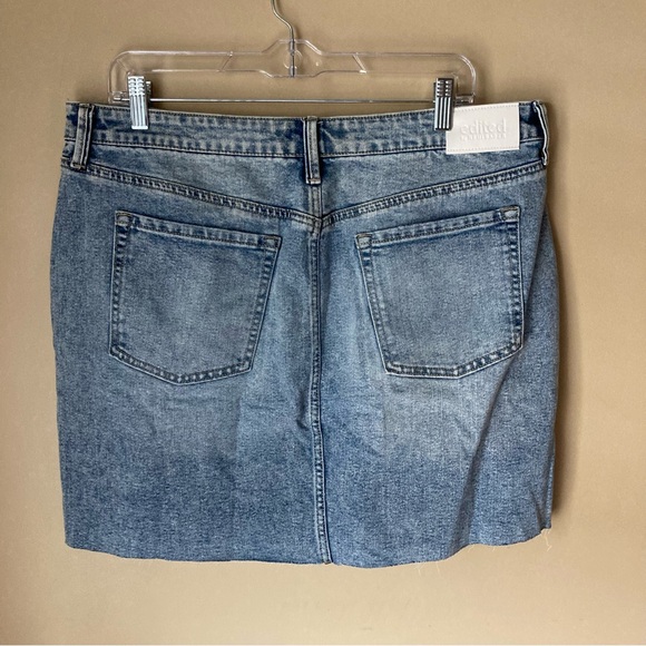 Edited by Remi Bader Denim Mini Skirt - Picture 2 of 4